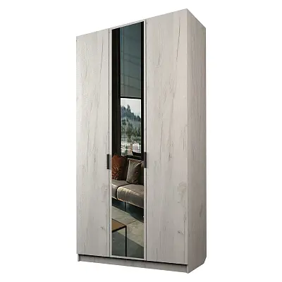 картинка Шкаф ЭКОН распашной 3-х дверный с зеркалом от магазина КУПИ КУПЕ